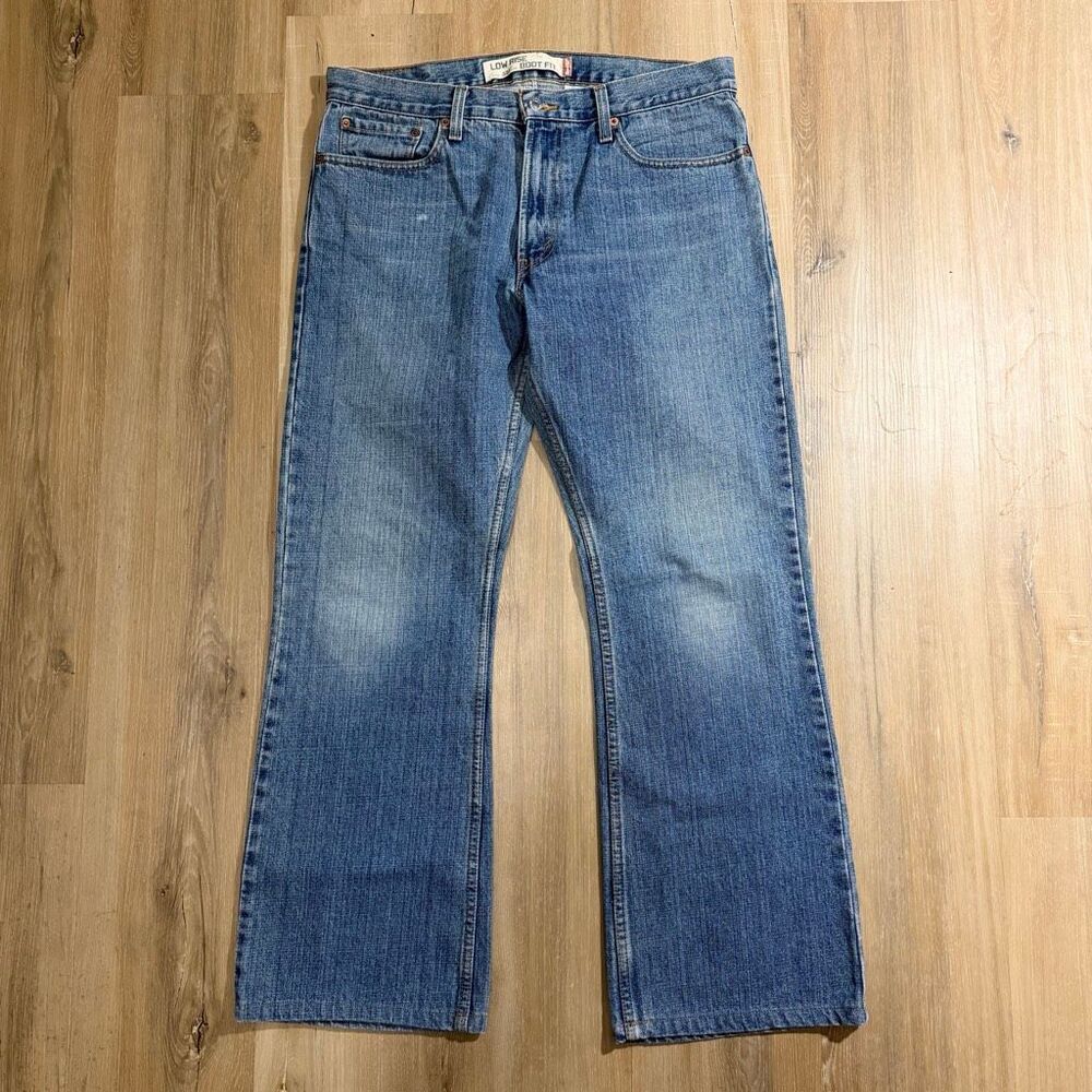 Vintage Levi’s Low Rise Boot Cut 527 Denim Sz 34x30 Americana Indie Sleaze Y2K